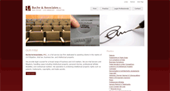 Desktop Screenshot of buchelaw.com